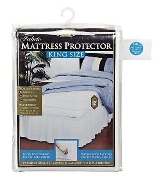 Kennedy International 25087 King Zipper-Fit Mattress Cover