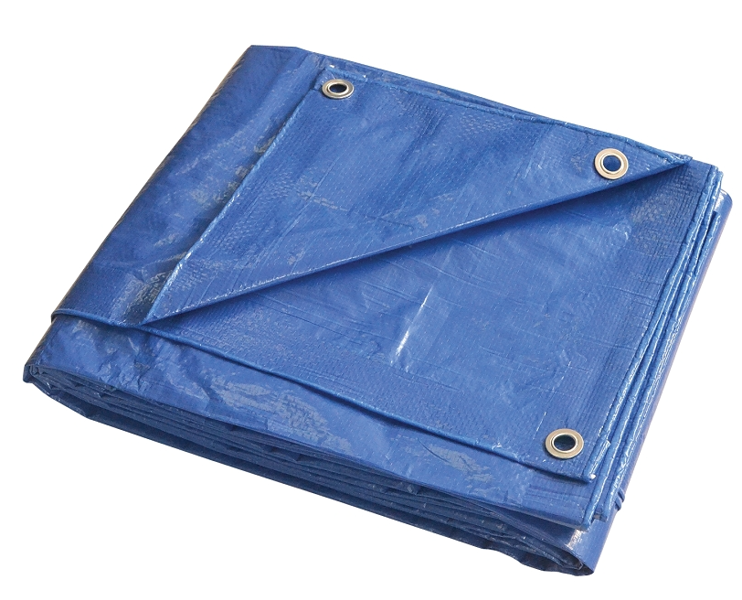 ProSource T1012BB90 Medium Duty Tarp 10x12 Ft Blue Polyethylene