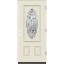 34OVALGRACE3068 3/0 X 6/8 Fiberglass Entry Door