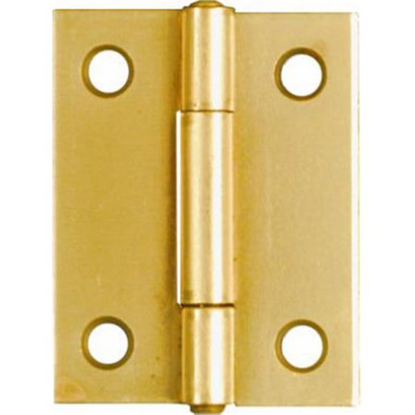 National Hardware N146-175/V518 Narrow Hinge Steel Brass