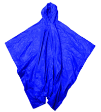 62 HW 10MM Poncho Blue With Hood