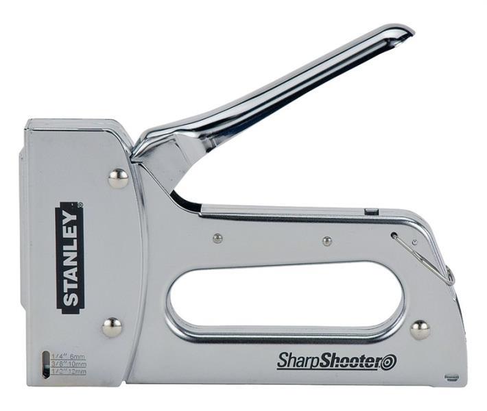 Stanley Tools TR110 Heavy Duty Narrow Crown Staple Gun 27/64 In 84 Steel