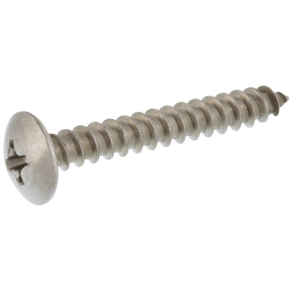 Hillman Group 426198 Truss Phillips Sheet Metal Screw 6X5/8 In Stainless Steel