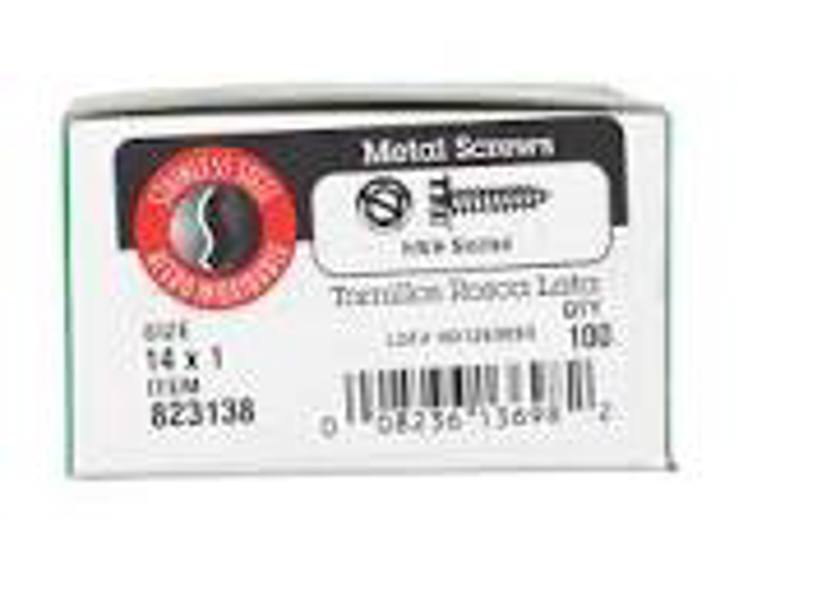 Hillman Group 823138 Hex Washer Sheet Metal Screw 14 X 1