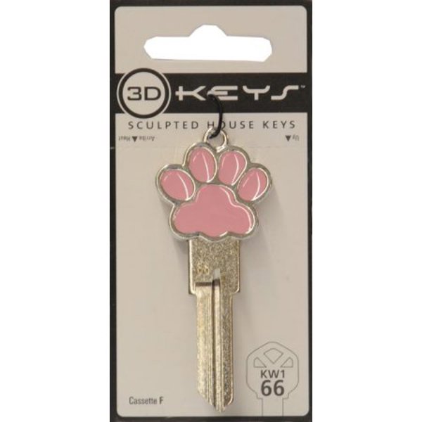 Hillman Group 87567 3D-66-KW1 Paw Print
