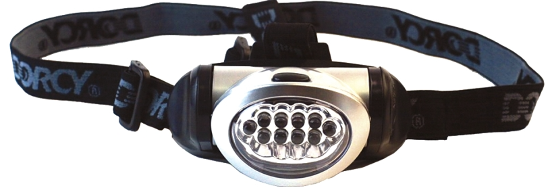 Dorcy International 41-2095 Flashlight Headband 10 LED White and Red 3 AAA