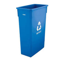 PTC-23L 23 Gal Blue Trash Can