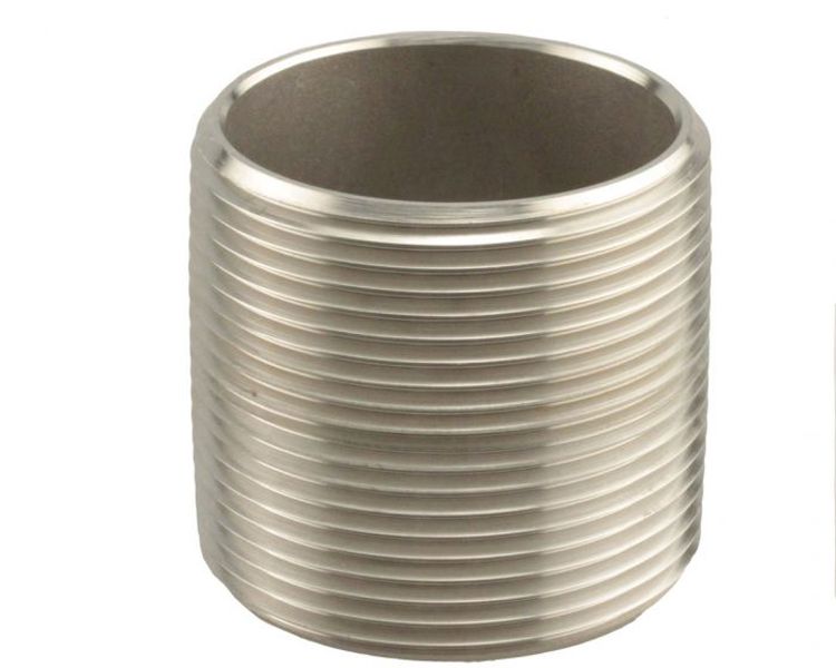 BOSHART INDUSTRIES U2-SSN-05 Nipple 1/2 X Close 304 Stainless Steel