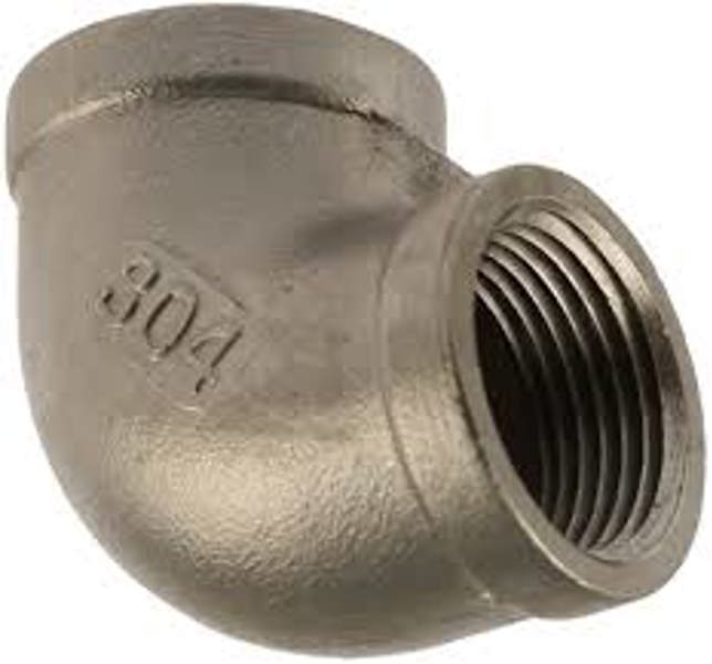 BOSHART INDUSTRIES U2-SSE-05 Elbow 1/2 In 304 Stainless Steel