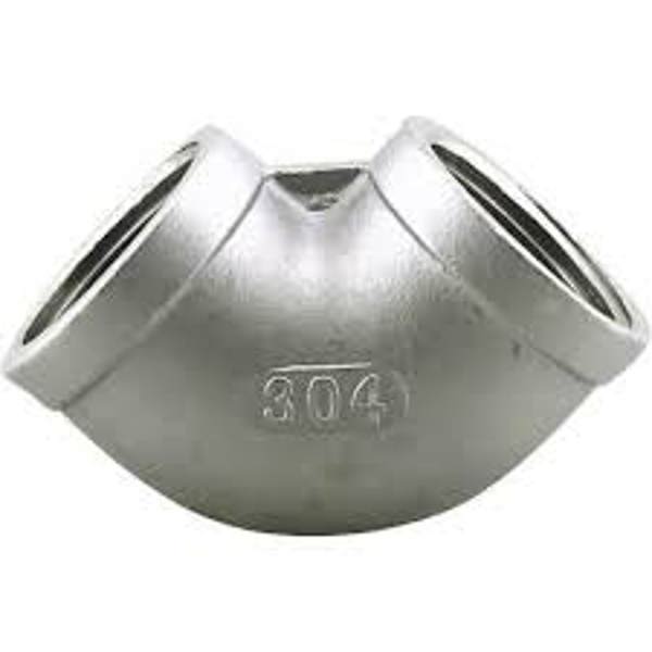 BOSHART INDUSTRIES U2-SSE-07 Elbow 3/4 In 304 Stainless Steel