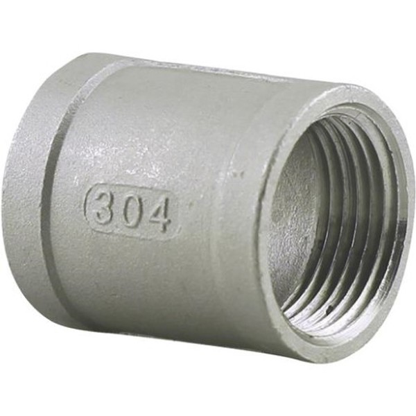 BOSHART INDUSTRIES U2-SSC-10 Coupling 1 In Stainless Steel 304