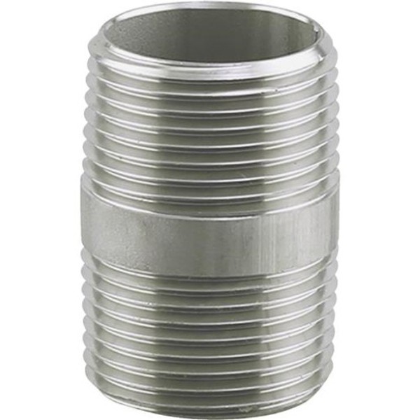 BOSHART INDUSTRIES U2-SSN-1060 Brass Nipple 1 In X 6 In 30