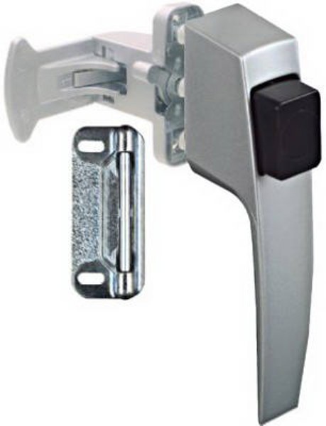 National Hardware N178-400 V1326 P/B Latch Silver