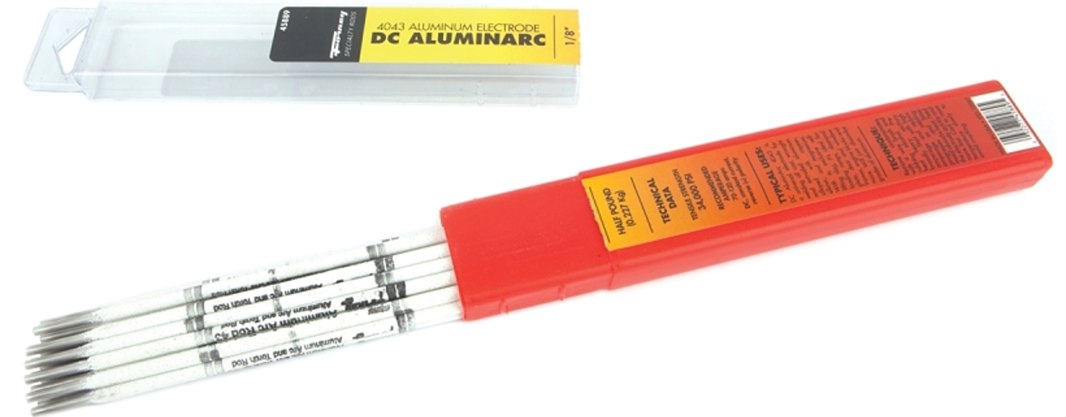 Forney Industries Inc 45889 1/8 In Dia 14 In Welding Rod DC Aluminum