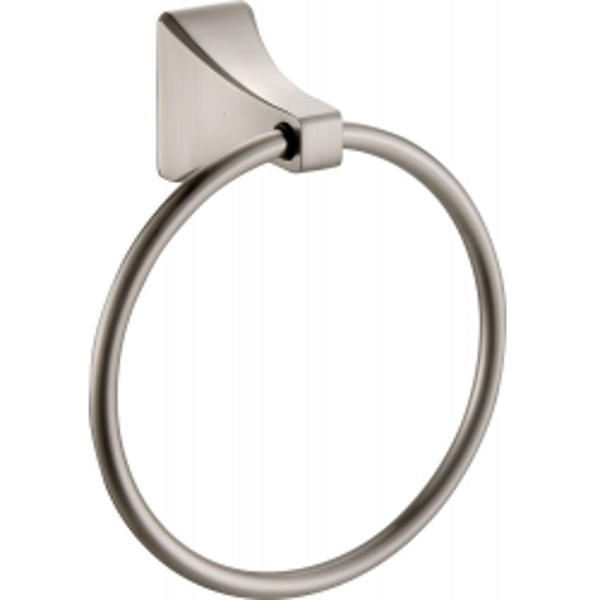 Laurey 64028 Satin Nickel Towel Ring