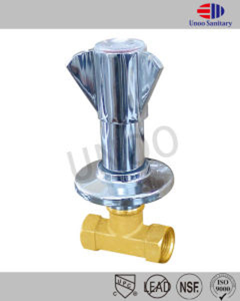 DANCO S105/S105M Single Handle Shut-Off Valve Chrome