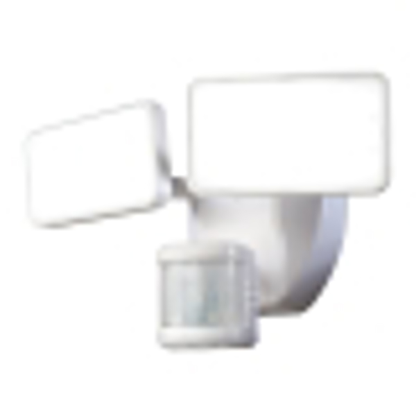 Heathco HZ-5869-WH Motion Sensor LED Security Light White 2500 Lumens