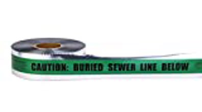 17774-00038-3000 3 In X 1000 Ft Green Detect Sewer Tape