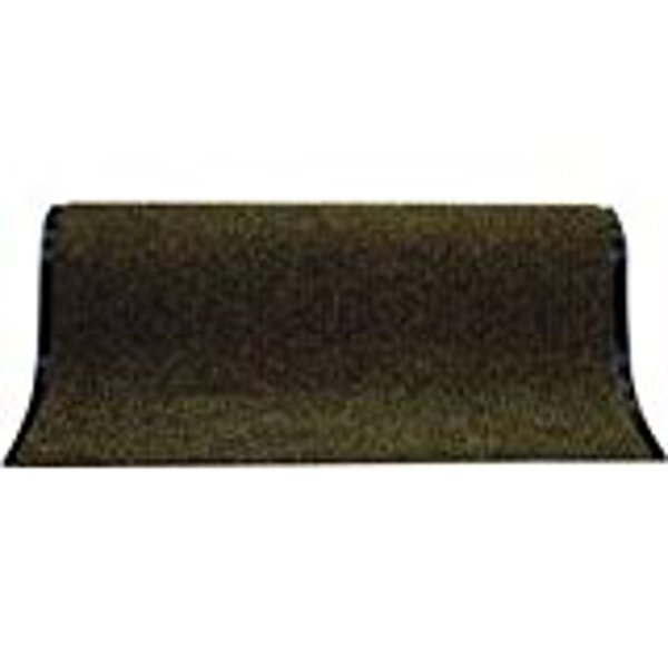 WJ DENNIS EBR5036 Runner 36x50 Gator Back Brown Tuftbond Ribbed