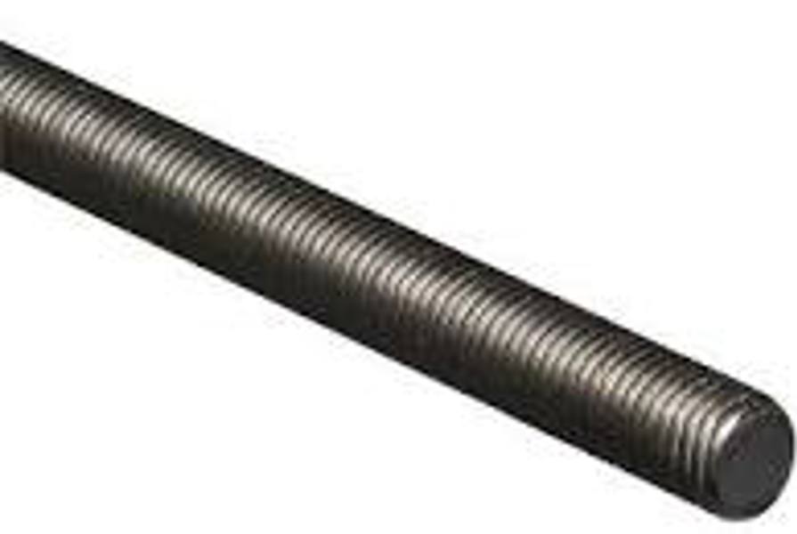 National Hardware 4002BC T Rod 5/8-11x36 In Stainless Steel Red
