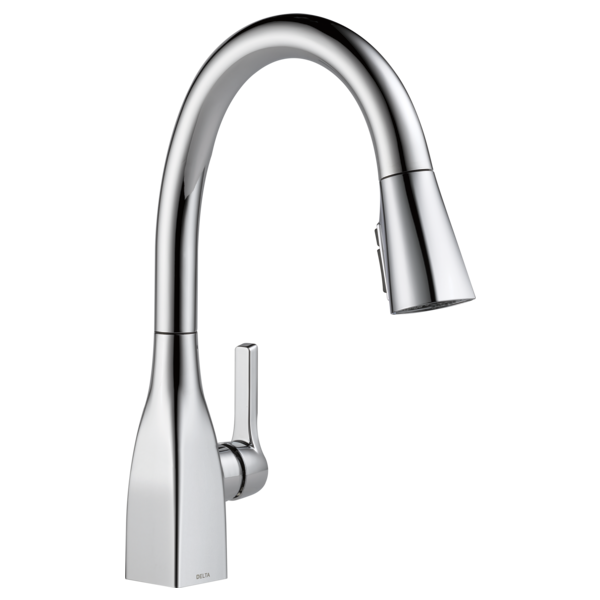 Delta Faucet 9183-DST Mateo Single Handle Pull Down Kitchen Faucet Polished Chrome