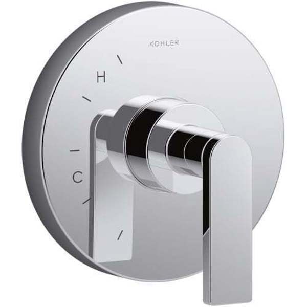 Kohler TS73115-4-CP Composed Valve Trim Kit 1-Handle Rite-Temp Pressure Balancing