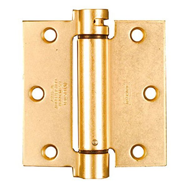 National Hardware N184-556 Self-Closing Spring Hinge 3-1/2 In Brass