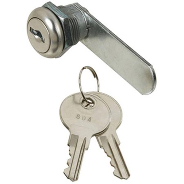 National Hardware N185-272 Utility Lock Steel Zinc Chrome