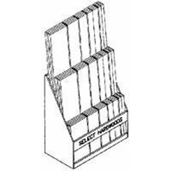 WADDELL MFG CO PB19409 Project Board 1/4 X 6 X 2 Poplar