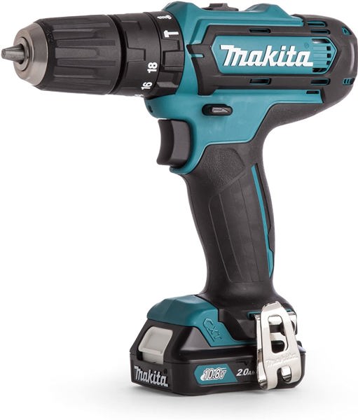 Makita Tools HP331DWAX1 Hammer Driver Drill 12V with Case and Bits