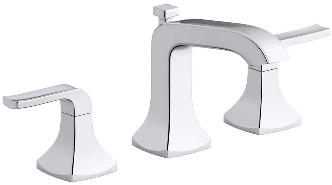 Kohler R76216 Rubicon Faucet 8 Inch Widespread 2 Handle Polished Chrome