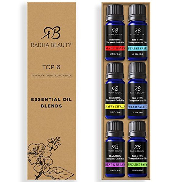 Radha Beauty Essential Oil Blends Candles