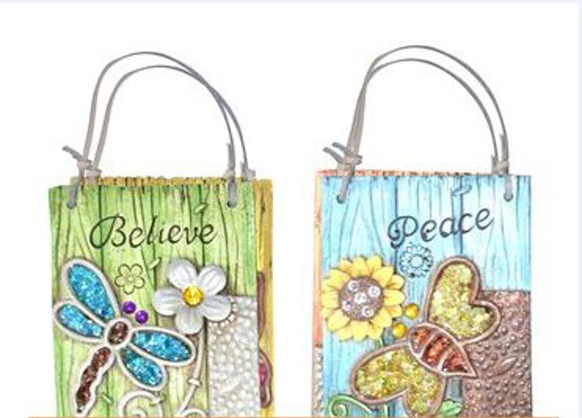Alpine Corporation WQA600ABB Animal Wall Decor Inspirational Assorted Hanging