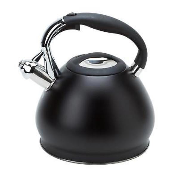 Kennedy International 3551 Whistling Teakettle 3.4L Matte Black