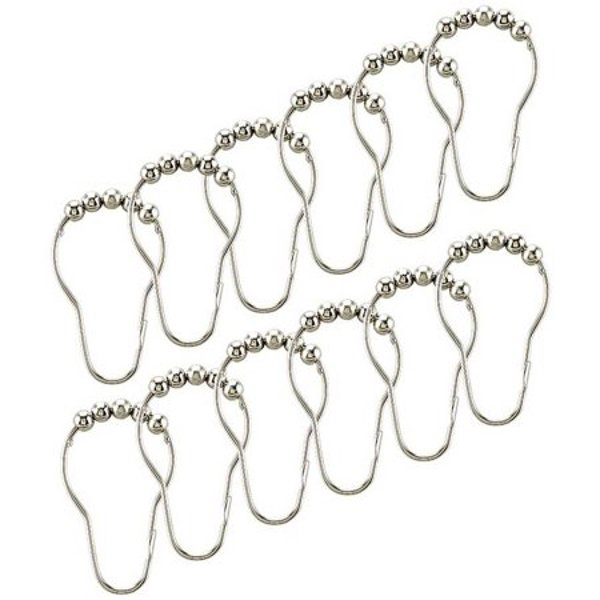 Kennedy International 5297-CHR Roller Rings 12 Pack Chrome