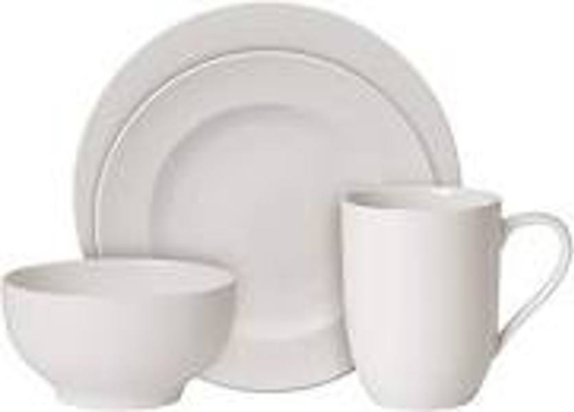 C.C.A INTERNATIONAL 203746 Dinnerware Set 16PC Stone Mali Material Multicolor