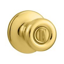 300T3CPRCLRCS Brass Tylo Bed and Bath Privacy Lockset