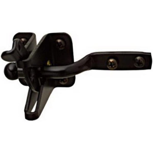National Hardware N101-121 Gate Latch Black Steel Color Black