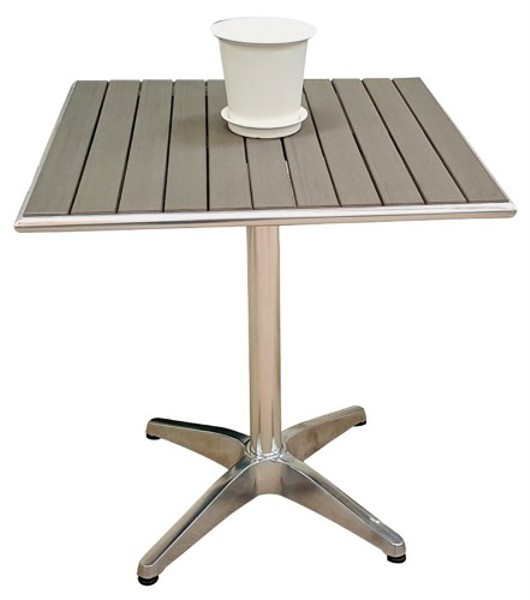 Seasonal Trends 7112808 Bistro Table 27 In Square Aluminum