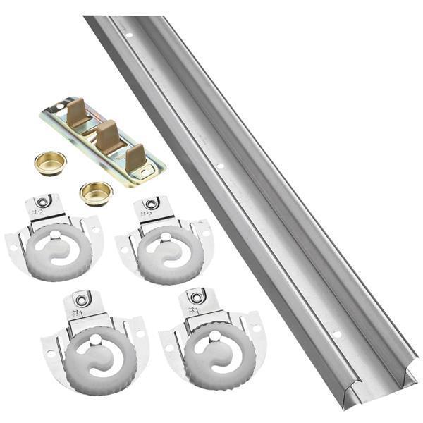 National Hardware N343-079 Door Hardware By Pass Kit 60 In Galvanized Steel