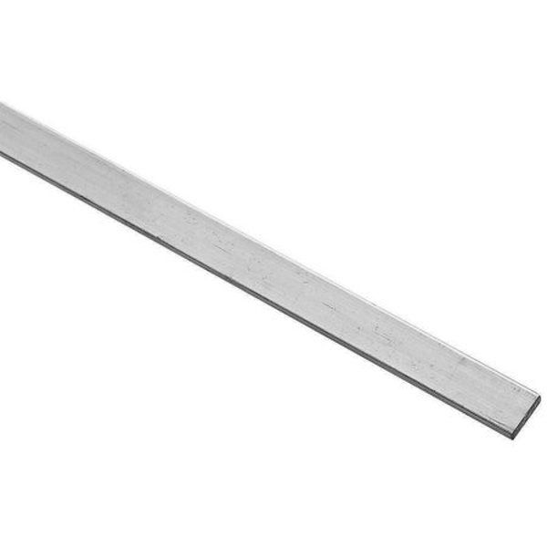 National Hardware N247-007 Aluminum Flat Bar 1/2 In x 48 In x 1/8 In