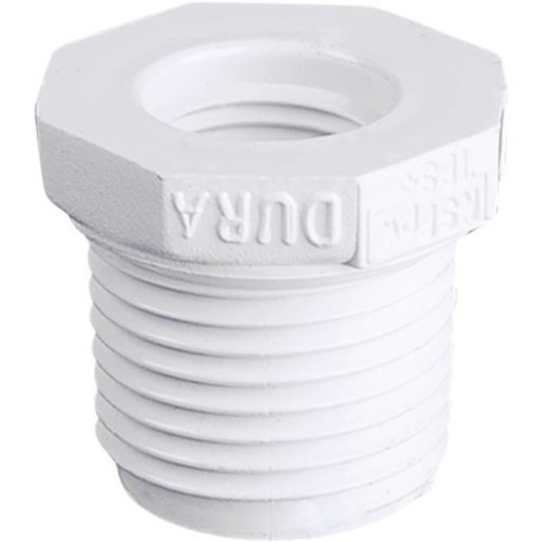 Genova Products 34351 Bushing 1/2X1/4 Reducing MIP X FIP Light Blue