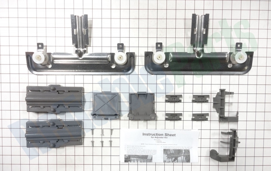 Whirlpool Repair Parts WPW10712395 Adjuster Assembly Dishwasher Complete Kit Assembly