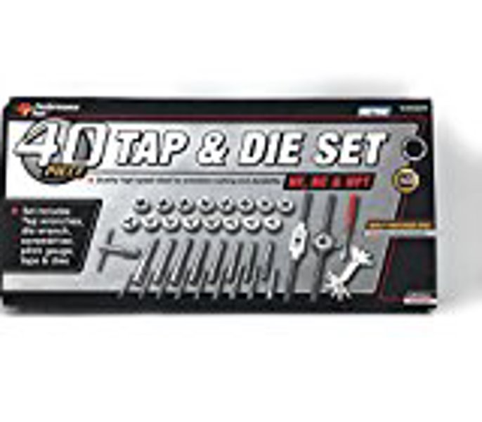 Performance Tools W4002DB Metric Tap and Die Set