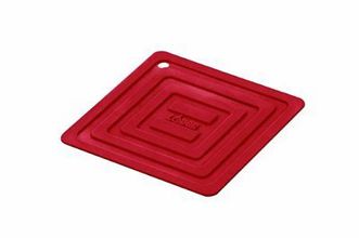 AS6S41 Red Square Silicone Pot Holder