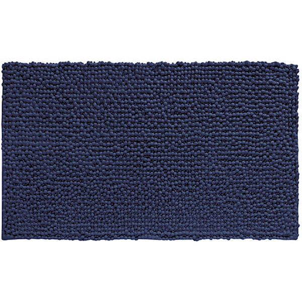 INTERDESIGN 19022 Frizz Rug 30x20 Navy