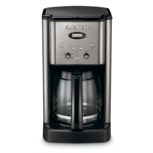 Cuisinart DCC1200P1 Programmable Coffeemaker 12 Cup Capacity Stainless Steel Black