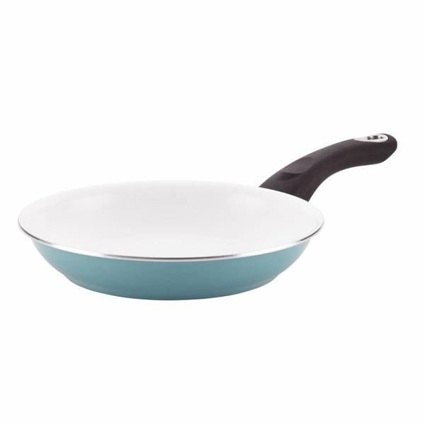 Farberware 17504 Open Skillet 8.5 In Aqua Ceramic Nonstick