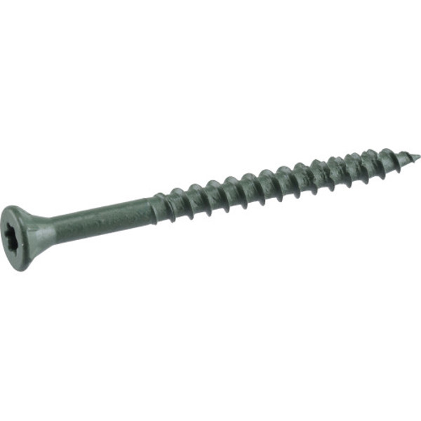 Hillman Group 48396 Deck Screw 1-1/4 In #8 Green Ceramic Star Drive Plus 1 1 Lb