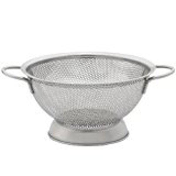 Harold Import Co 30001 9 In Stainless Steel Pierced Perforated Colander